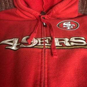 Woman’s 49ers jacket in EUC